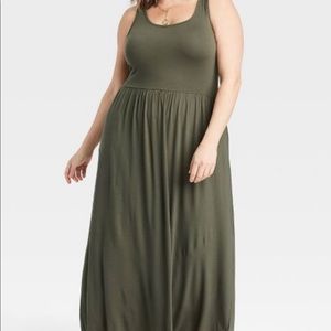 Sleeveless Knit Babydoll Dress - Ava & Viv